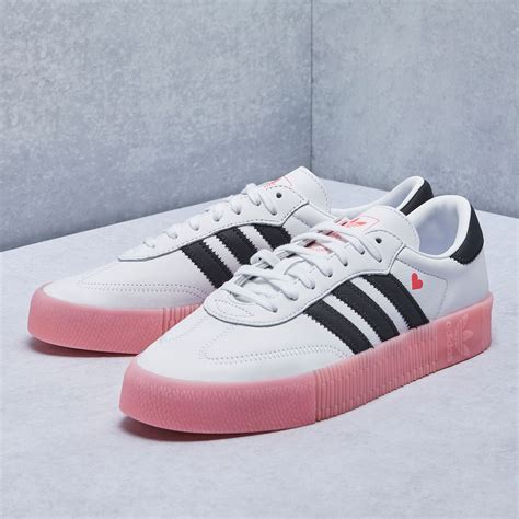 adidas samba blauw roze|adidas sambarose shoes.